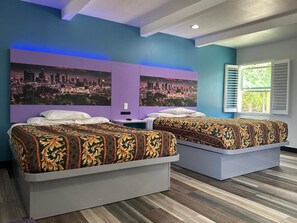 Room | Desk, free WiFi - Fountain Inn Motel Alhambra Los Angeles (Alhambra)