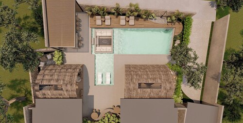 Nicholas nest private resort with heated swimming pool