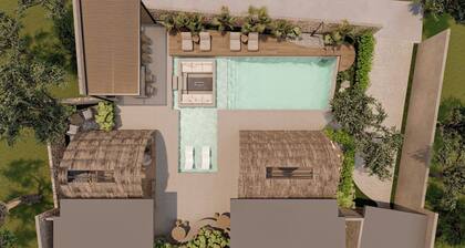 Nicholas nest private resort with heated swimming pool
