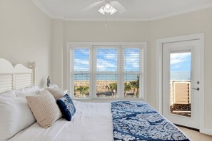 Iron/ironing board, free WiFi, bed sheets - Gorgeous Ocean Views with Prime South End Location | Heated Pool Access (Tybee Island)