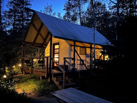 Exterior. King Tent Site - Lower Loop - Wilderness Without the Work!
