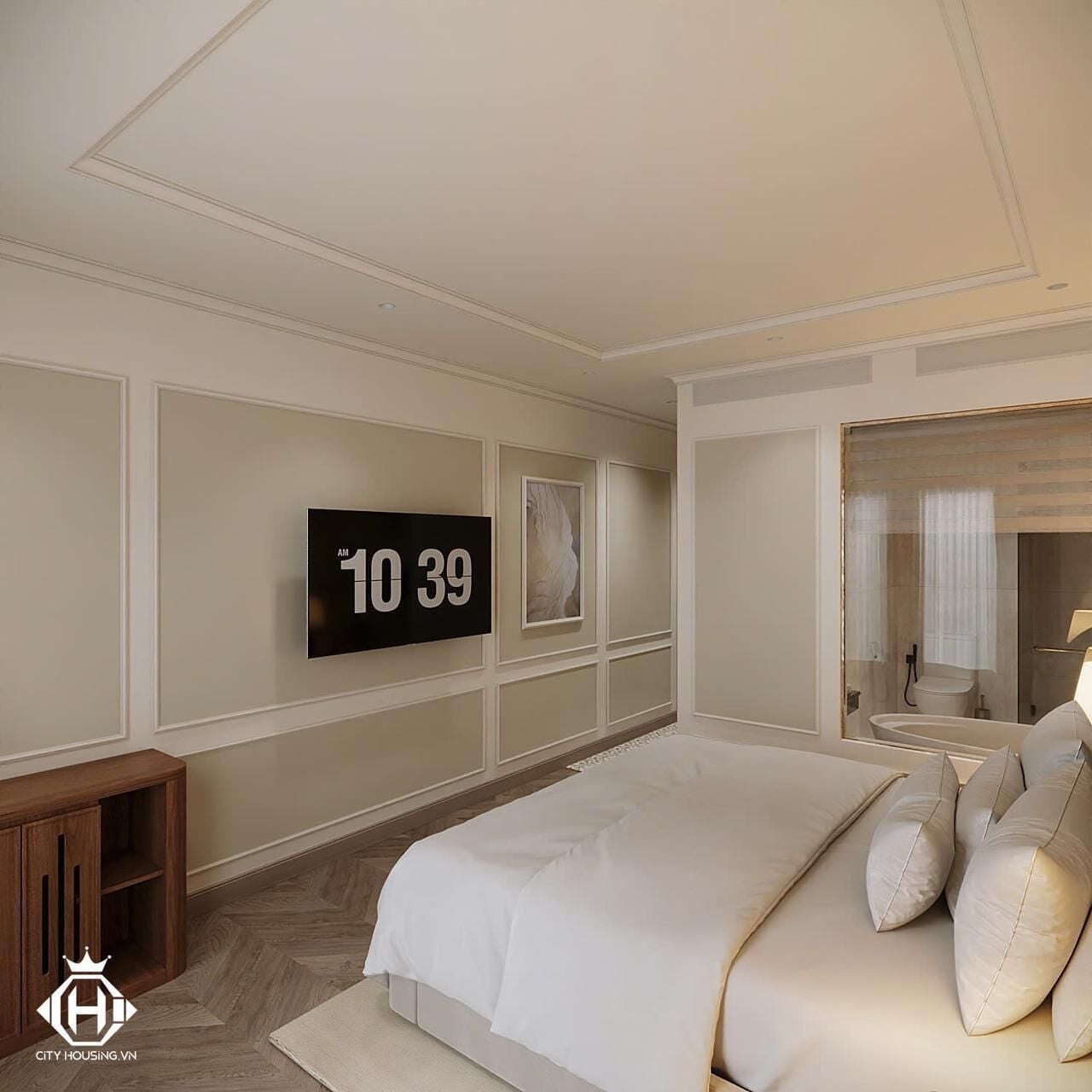 ห้องซีเนียร์ดับเบิล | มินิบาร์, โต๊ะทำงาน, พื้นที่ทำงานแบบใช้แล็ปท็อป, เตารีด/โต๊ะรีดผ้า