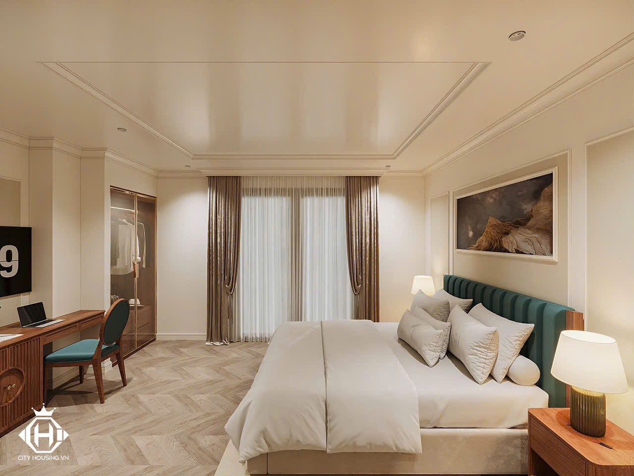 Junior-Doppelzimmer | Minibar, Schreibtisch, laptopgeeigneter Arbeitsplatz