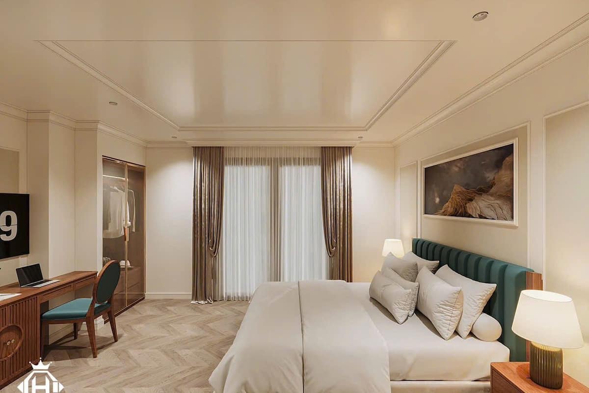 Junior-Doppelzimmer | Minibar, Schreibtisch, laptopgeeigneter Arbeitsplatz