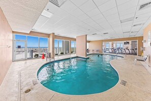 Indoor pool, outdoor pool - Voted Top Beachfront Condo! Views, Hot Tubs, Pools (Gulf Shores)