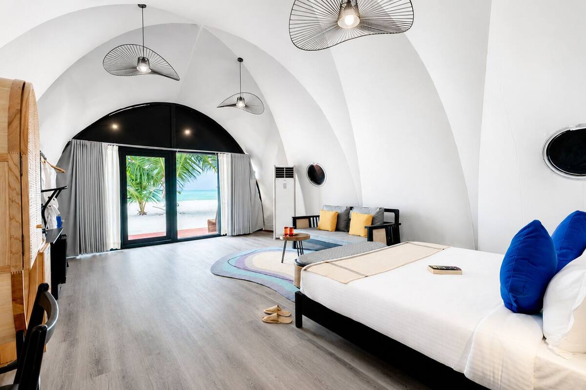 Deluxe-Doppelzimmer, Meerseite | Kaffee und/oder Kaffeemaschine