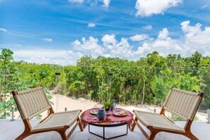 Outdoor dining - B307 CPL, Increible Studio Jungle View (Tulum)