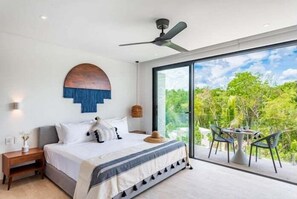 Iron/ironing board, Internet, bed sheets - D303 CPL, Cálido estudio con aire acondicionado (Tulum)