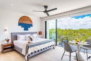 Iron/ironing board, Internet, bed sheets - D405 CPL, Comodidad y estilo/ AC /Gym (Tulum)
