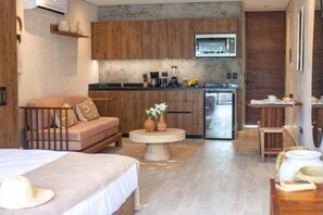Iron/ironing board, Internet, bed sheets - Dk jade 30, Luxurious studio with great amenities (Tulum)