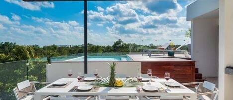 Restauration en plein air