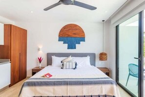 1 bedroom, iron/ironing board, Internet, bed sheets - D205 CPL, Studio Jungle View -No AirConditioning (Tulum)