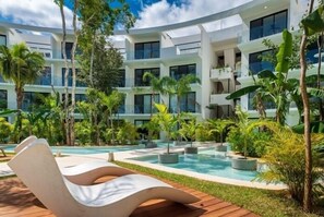 Pool - B409 CPL, Studio Jungle View-No Air Conditioning-2 (Tulum)