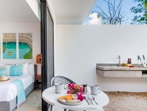 Outdoor dining - C105 CPL, Spectacular Studio Garden Pool-2 (Tulum)