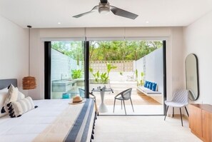 Iron/ironing board, Internet, bed sheets - D103 CPL, Magnificent Studio garden, private pool-2 (Tulum)