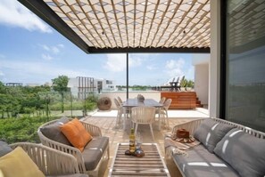 Outdoor dining - PH7B PANOR, Private Paradise in Tulum-2 (Tulum)