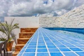 Pool - Akuti, rooftop terrace, and private pool in Aldea Zama-2 (Tulum)