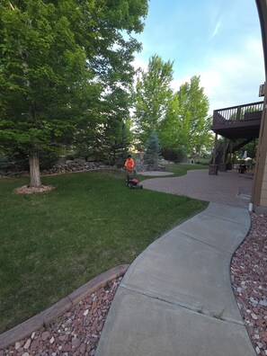 Enceinte de l’hébergement