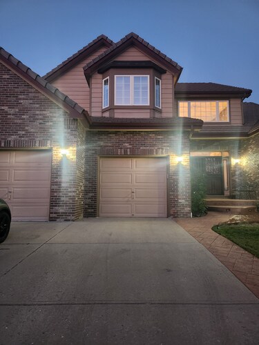 A private bedroom with a private bathroom