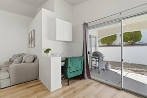 Tv och eldstad