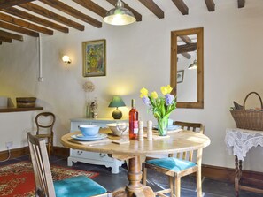 Dining - Jasmine Cottage Capel Bethesda (Aberllefenni, near Machynlleth)
