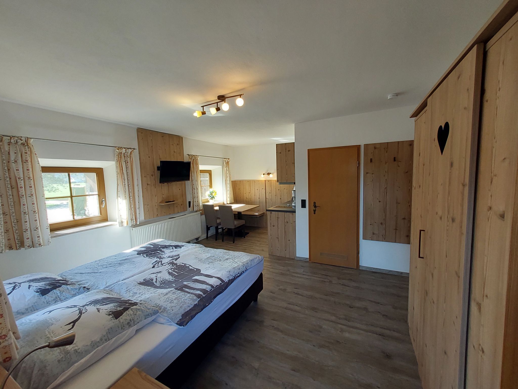 1 soverom og sengetøy