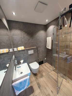 Dusche, Handtücher