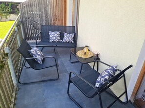 Terrace/patio - Cosy flat near the ski slope (Tröpolach)