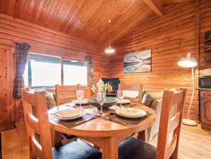 Dining - Absolutely amazing location - there aren’t many better locations for a lodge. (Brora)