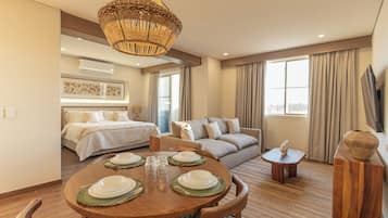 Departamento, 1 habitación, balcón | Comedor