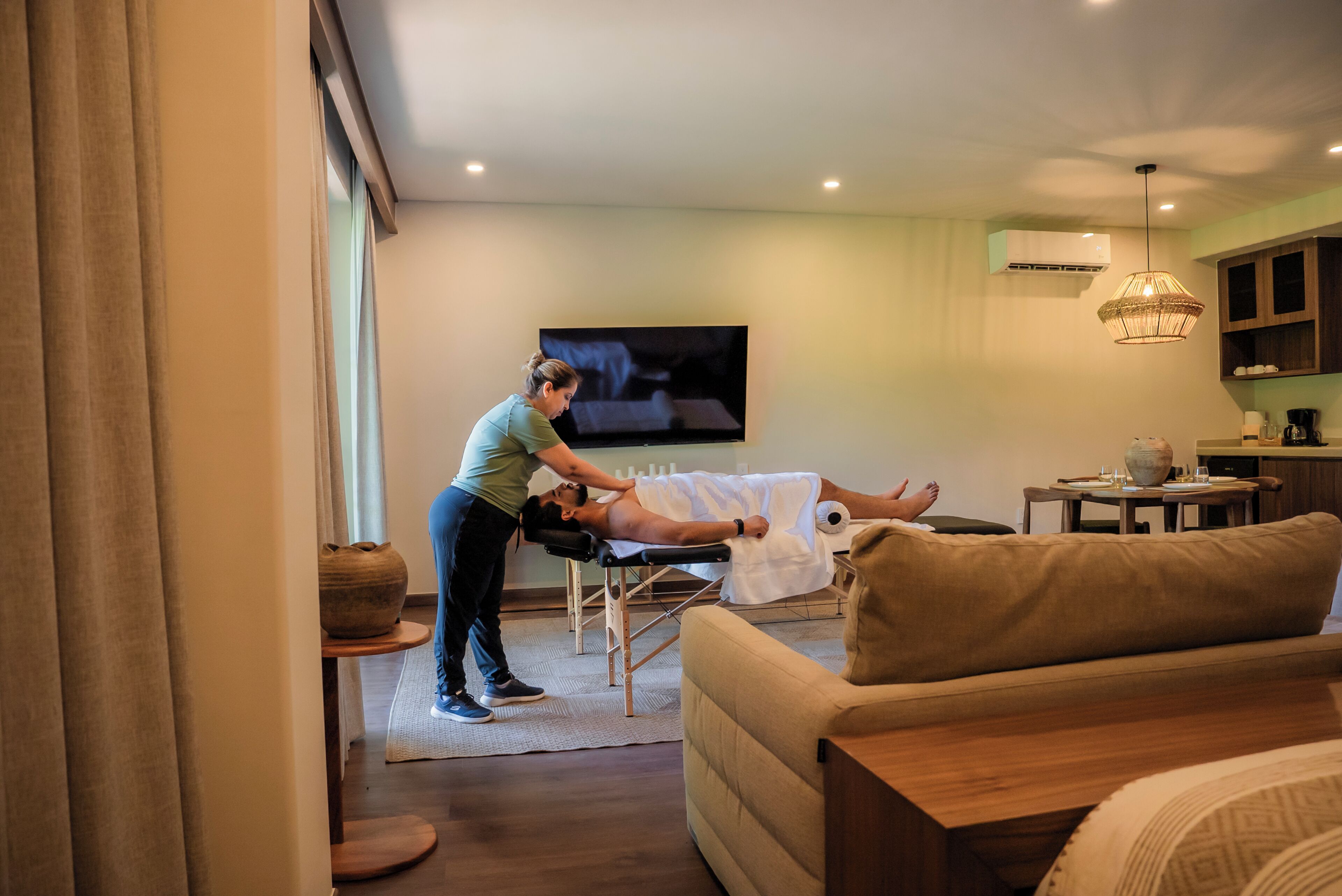 Body treatments, massages