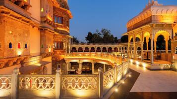 Overnattingsstedets uteområder