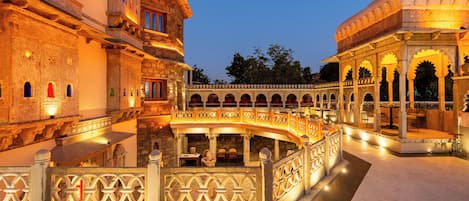 Overnattingsstedets uteområder