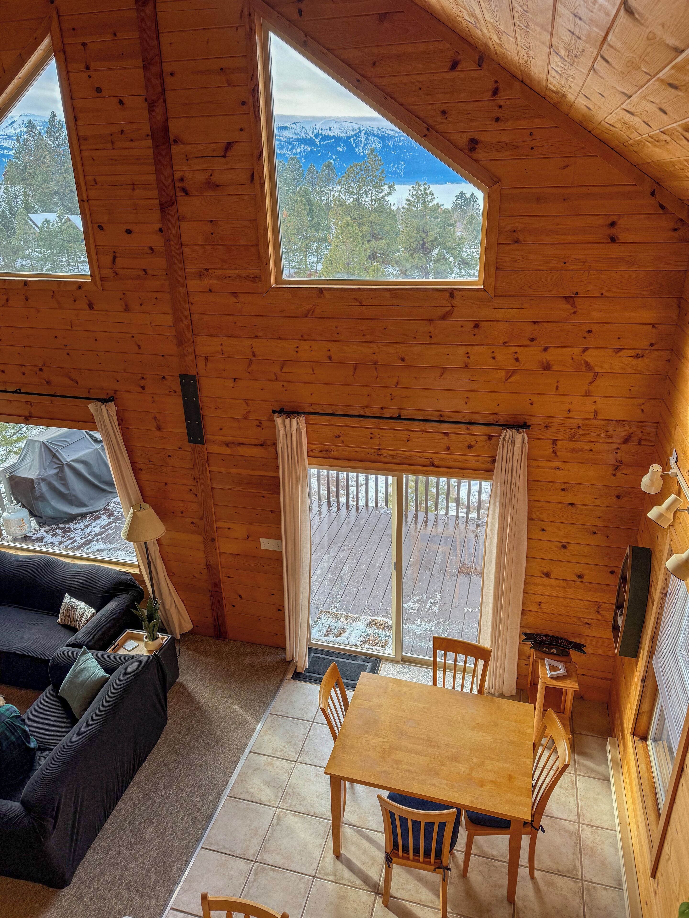 TV connectée, cheminée, jeux vidéo, lecteur de DVD