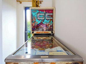 Games room - Stylish barn with hot tub, games room and countryside views. (Gloucester)