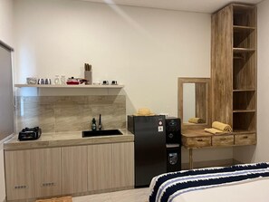 Deluxe-Doppelzimmer, eigenes Bad, Gartenblick