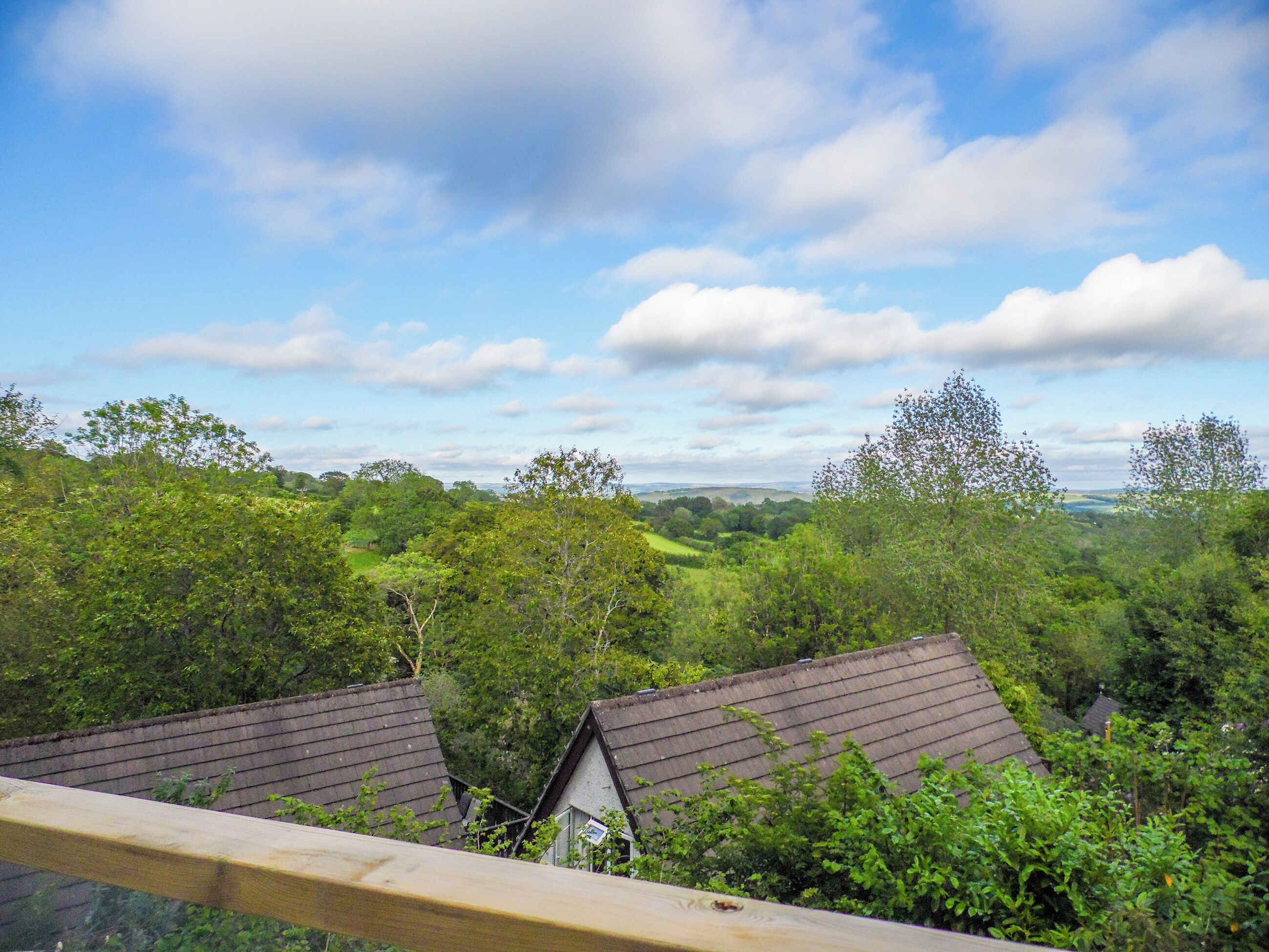 Blick von der Unterkunft