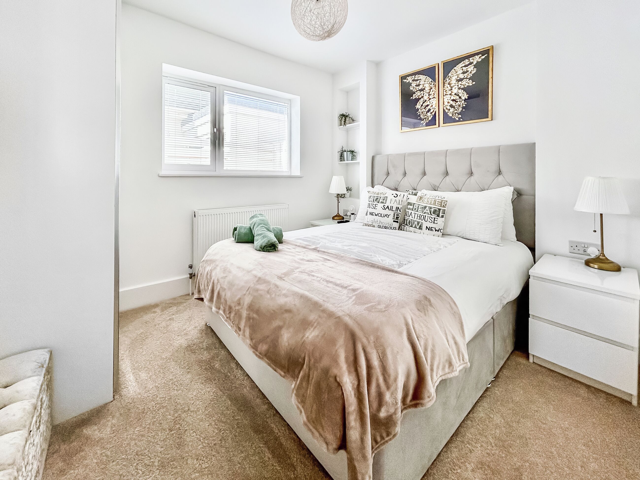Double bedroom | The Beach House - Ocean Properties, Worthing