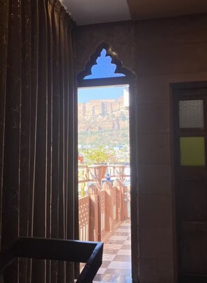 Grand Double Room, City View | View from room