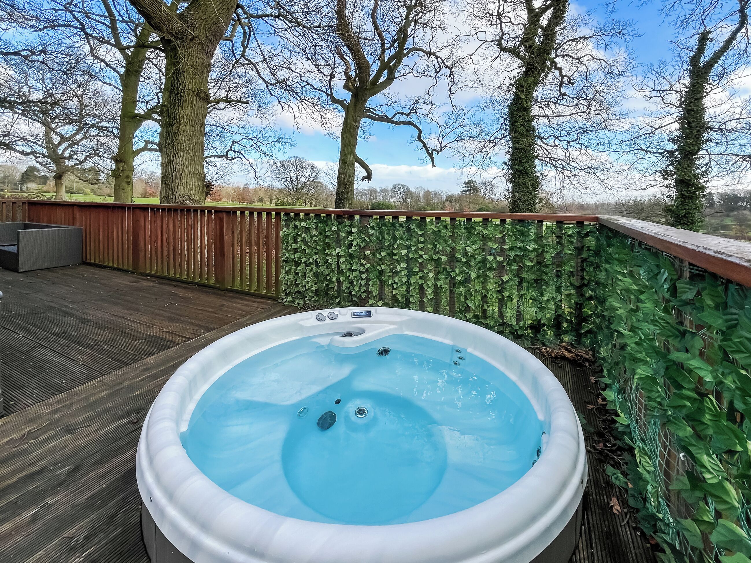 Baignoire à remous extérieure