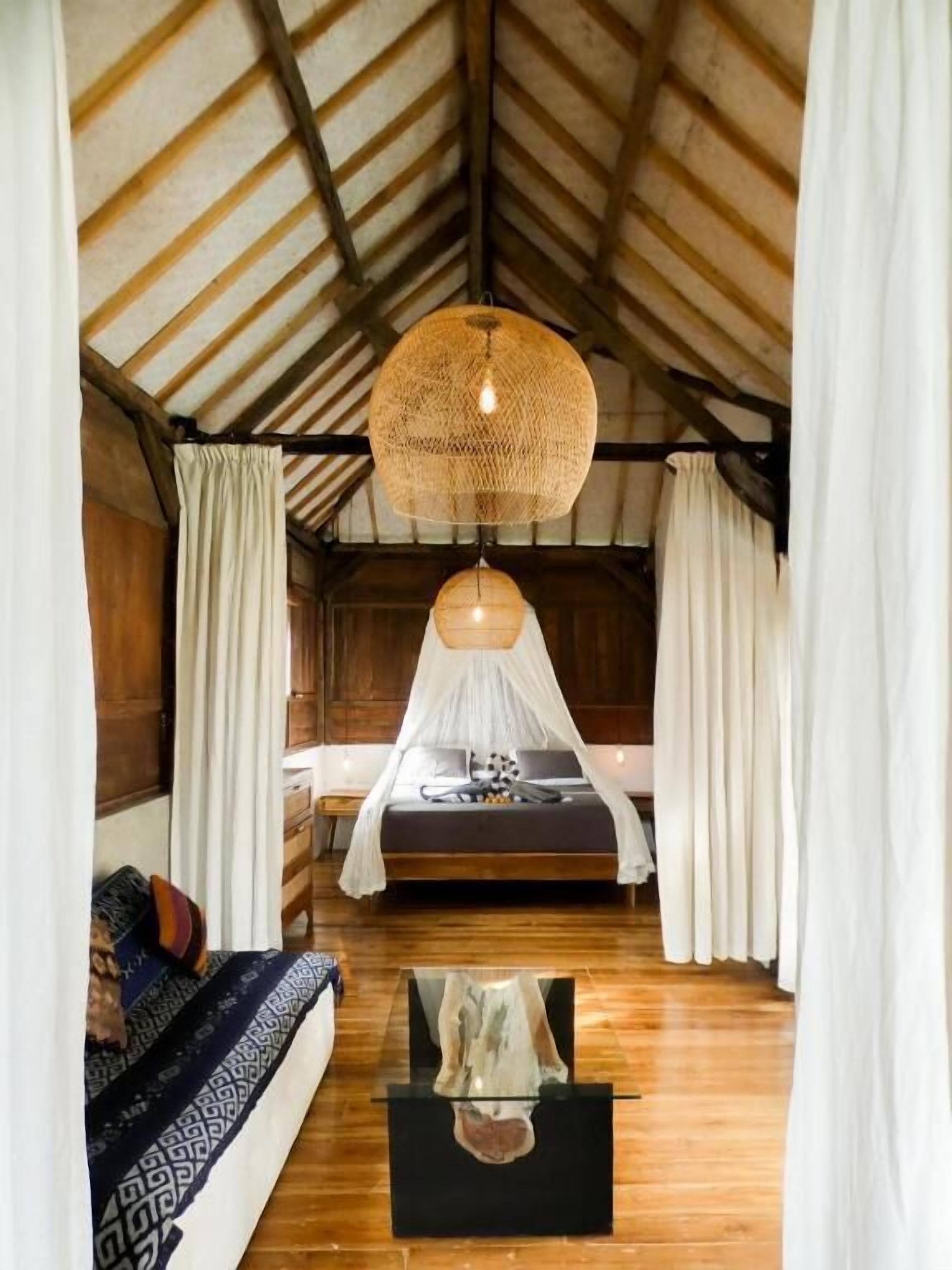 Villa Romantique, vue piscine | Coffres-forts dans les chambres