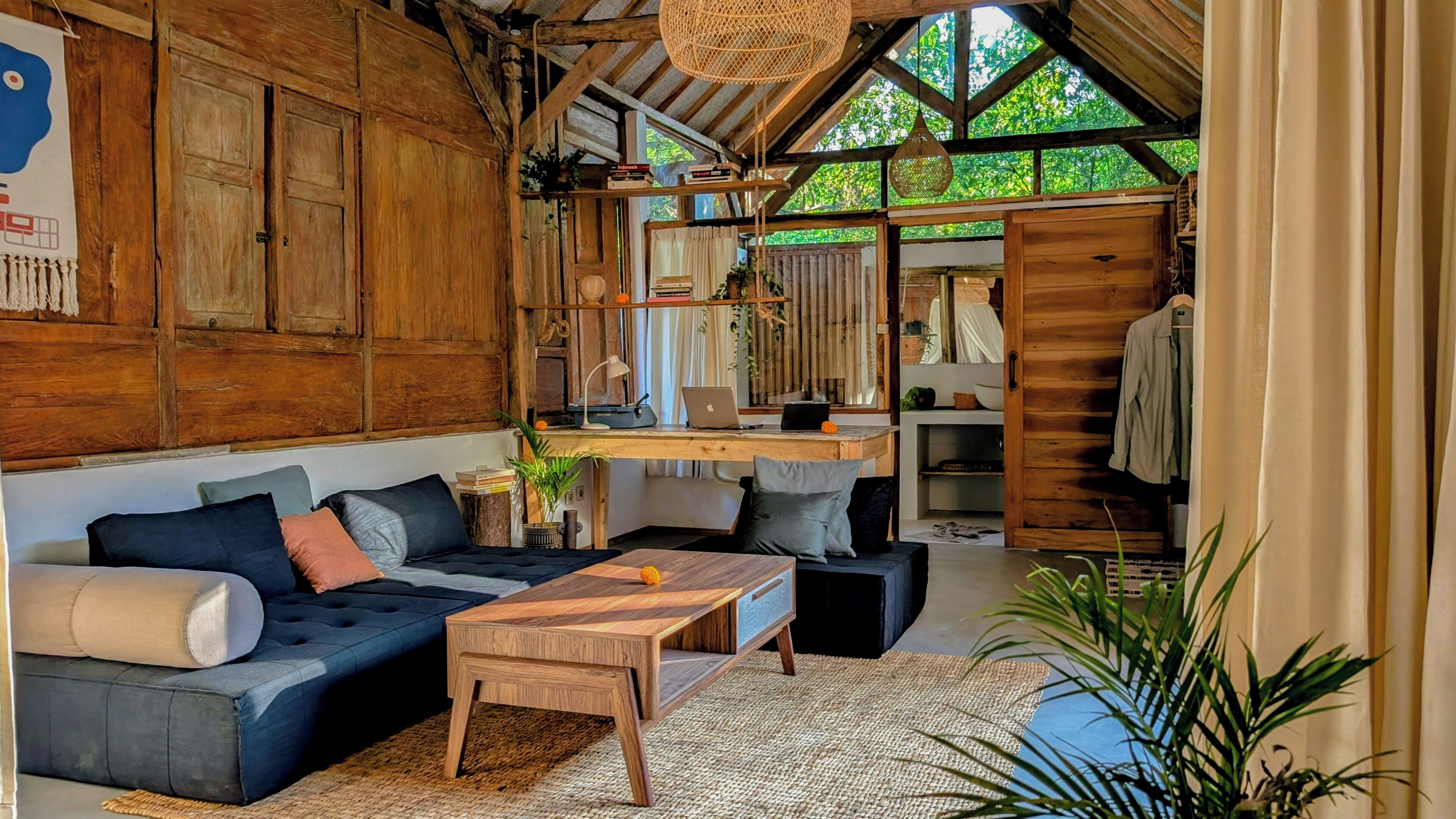 Family Villa, Pool View | Living area