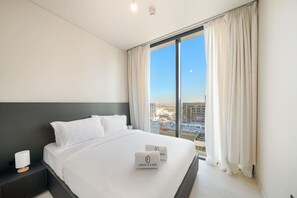 Room - FIRST CLASS | 2BR | Modern Vibes Urban Luxury (Sobha Hartland)