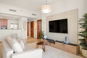 Living area - FIRST CLASS | 2BR | High-Floor Sky Views (Downtown)