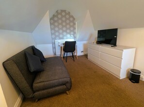 Comfort-Doppel- oder -Zweibettzimmer, Parkblick | Wohnbereich