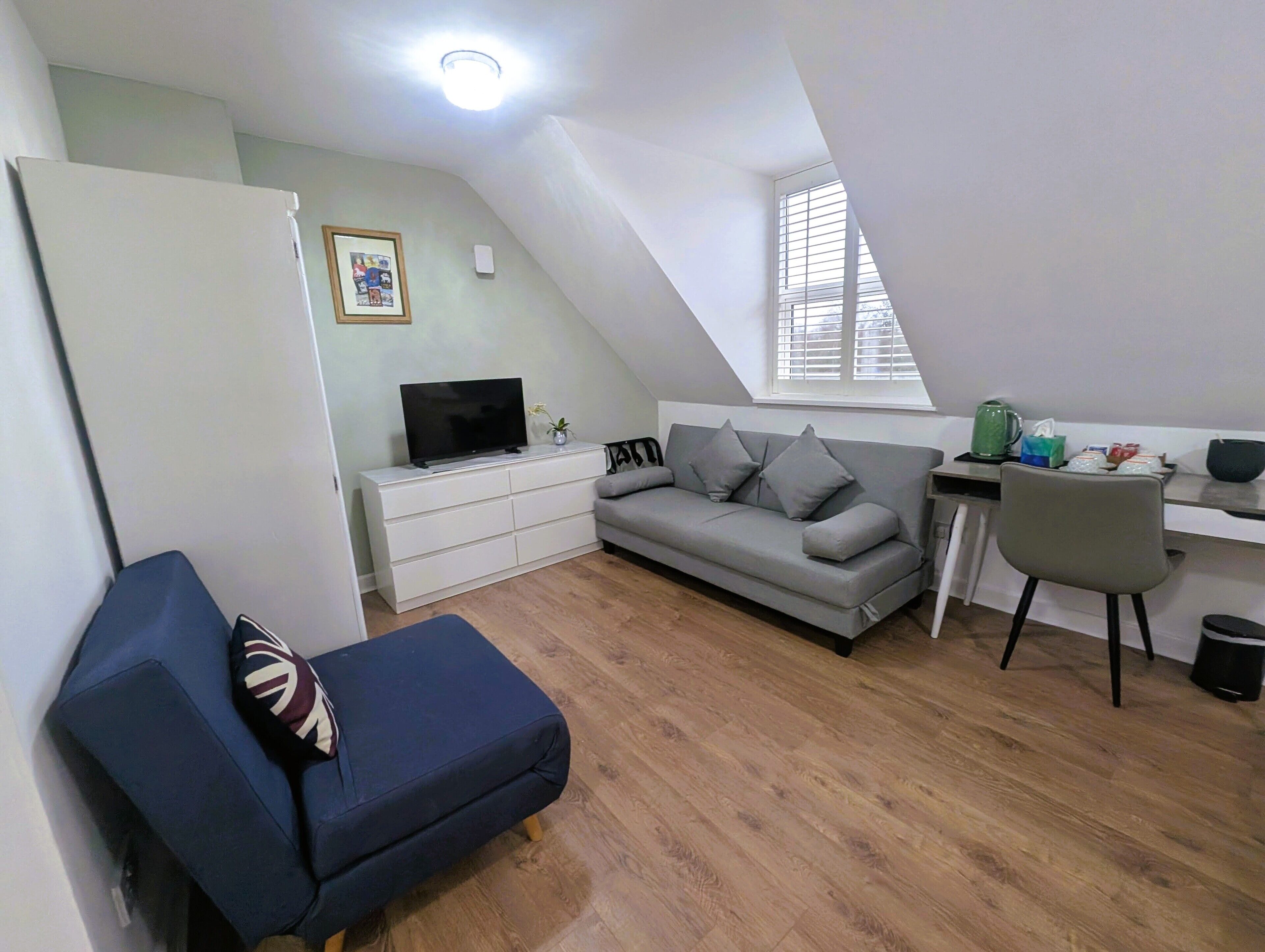 Superior tweepersoonskamer, uitzicht op park | Woonruimte