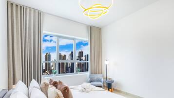 Apartment, City View | Blackout drapes, iron/ironing board, free WiFi