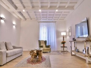 House, 2 Bedrooms | Living room - Luxury Appartament Trevi (Rome)