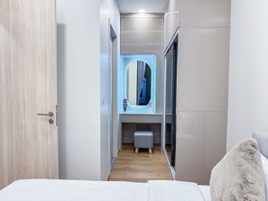 Apartamento, 1 quarto, sacada, vista para o jardim | 1 quarto