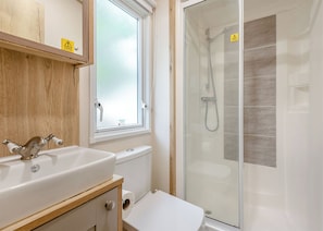 Bathroom - Bronze Premium Caravan with parking (Skegness)